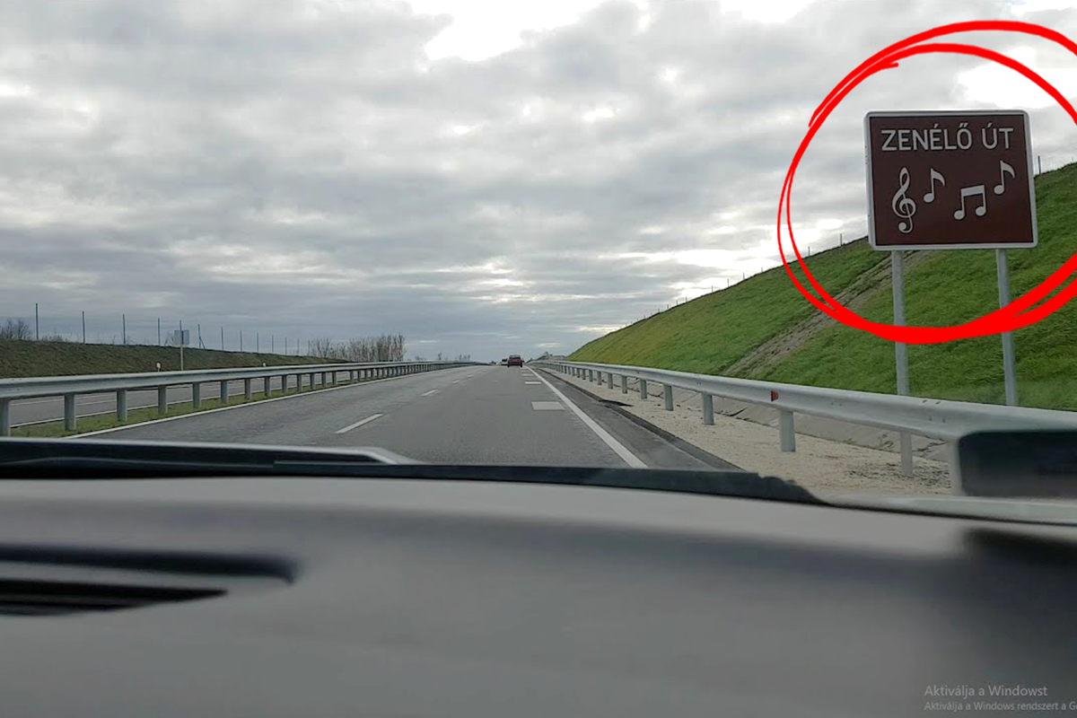 V Maďarsku majú diaľnicu, ktorá ti zahrá hudbu, keď po nej ideš autom
