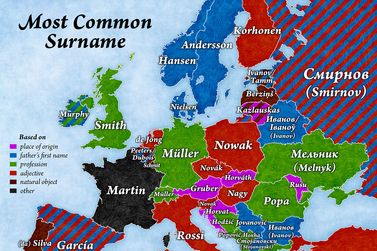 Zaujímavé mapy Európy, ktoré si pozorne prezrú aj najväčší odporcovia zemepisu