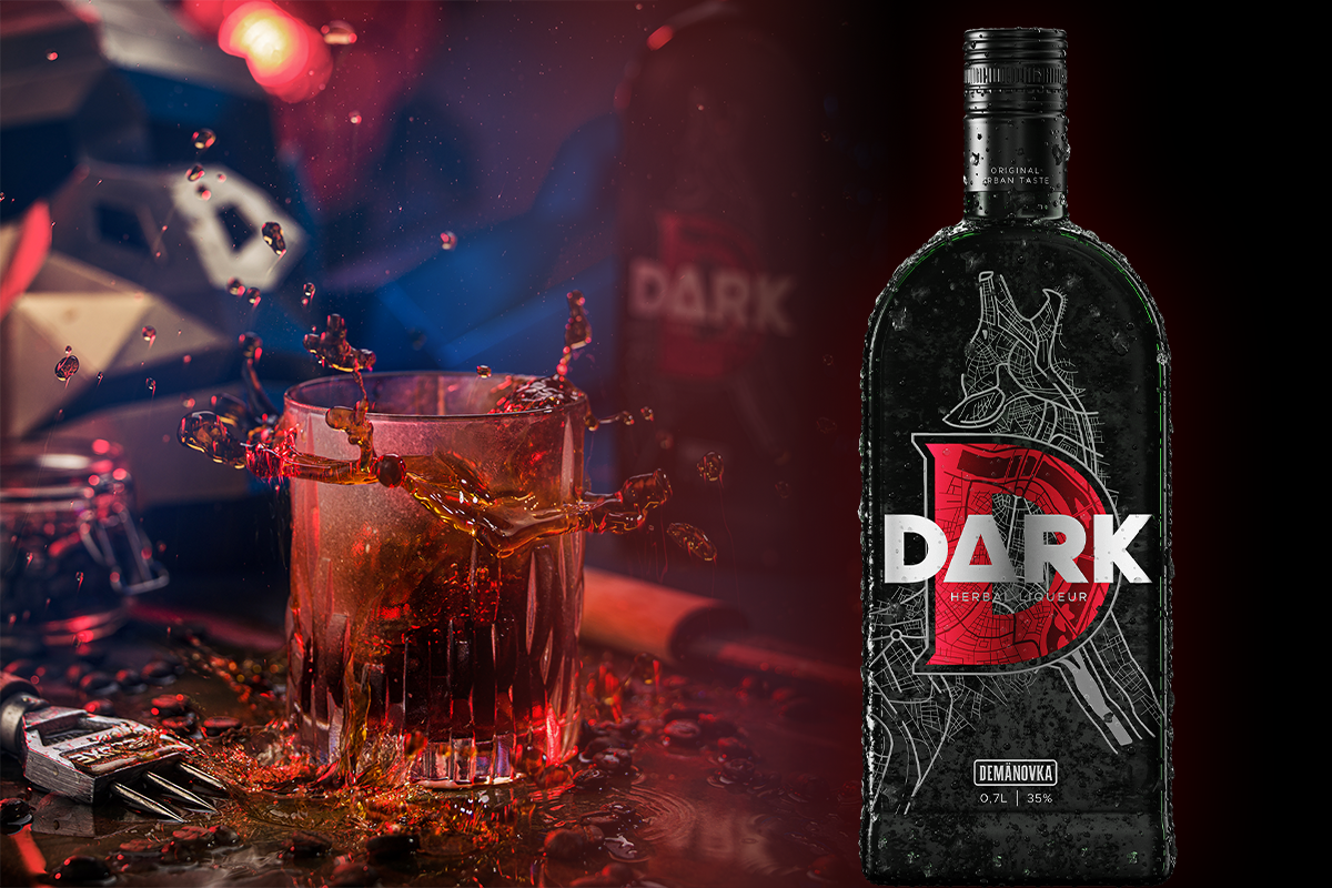Tajomný nápoj Dark si podmaní svojou chuťou každého nočného tvora