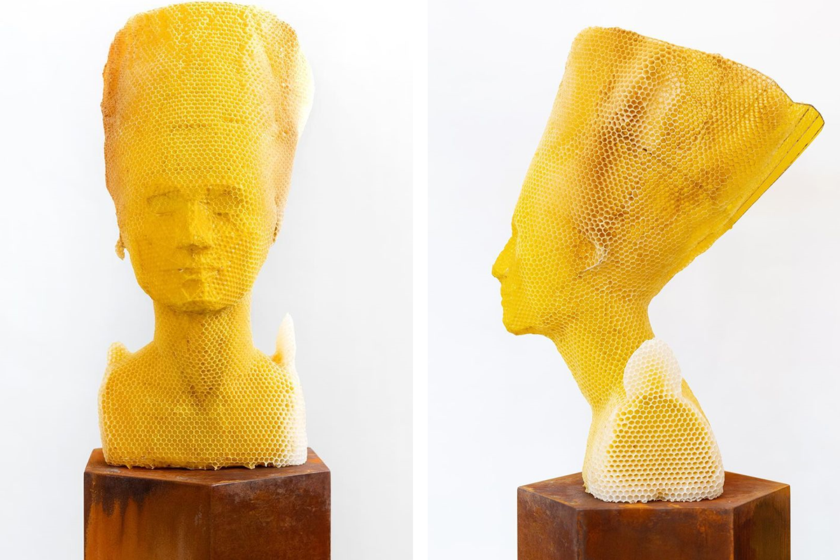 Slovenský umelec vytvára s pomocou včiel dokonalé sochy, ktoré uchvacujú ľudí z celého sveta