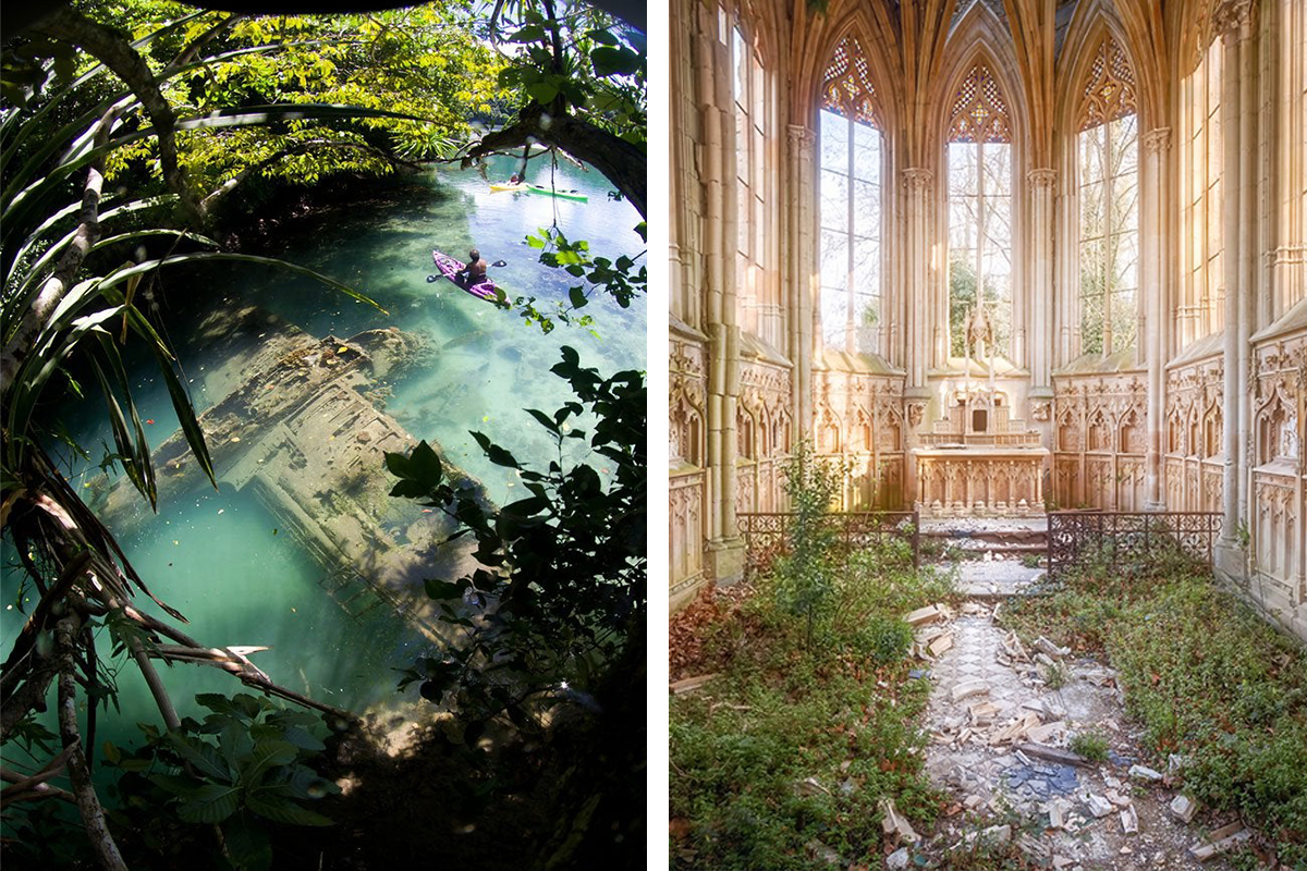 15 úžasných fotiek zachytených na dávno opustených miestach