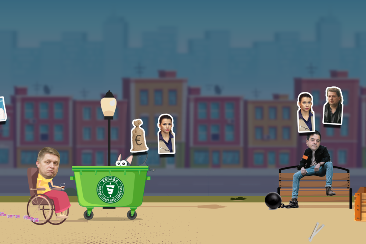 Uteč Fico! Satirická hra si uťahuje z jedovatej smeráckej kampane