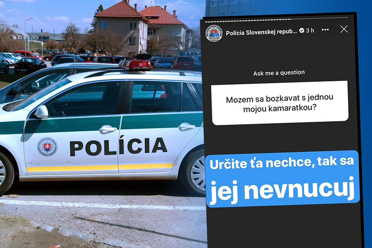 Slovenská polícia baví aj poburuje ľudí svojimi odpoveďami na otázky ku koronavírusu