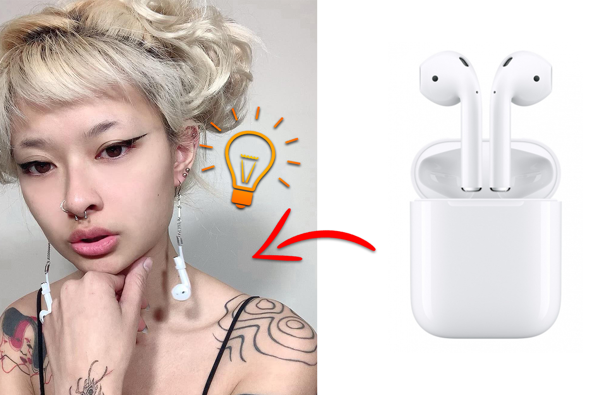 Mladá slečna a jej perfektný nápad, s ktorým vylepšila Apple slúchadlá, sa stal virálnym