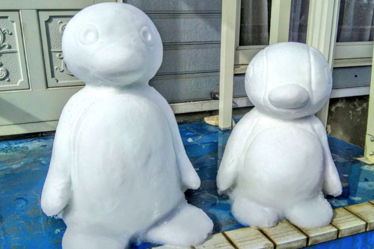 Japonský umelec vytvára nádherné sochy zo snehu. Nájdeš medzi nimi hrdinov z anime či filmov