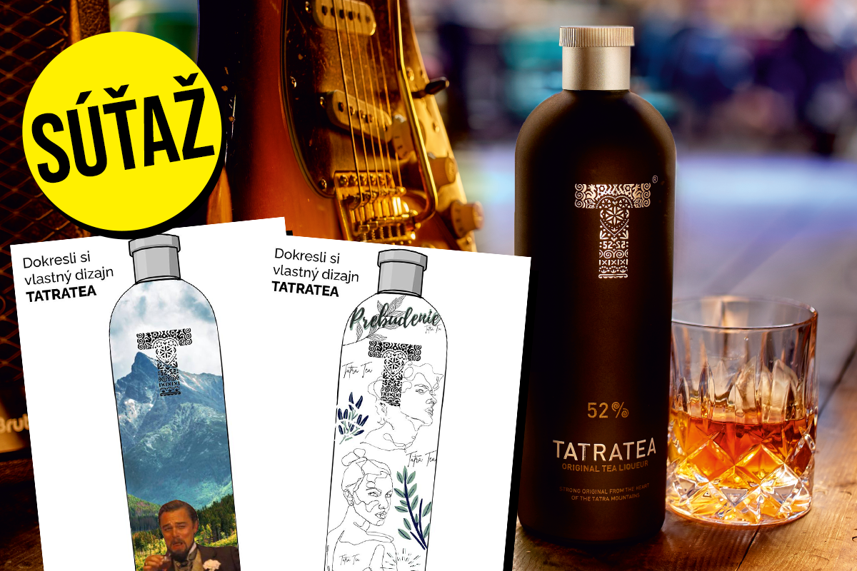 Ktorý návrh pre fľašu Tatratea je najkrajší? Pomôž nám vybrať víťazov dokresľovacej výzvy