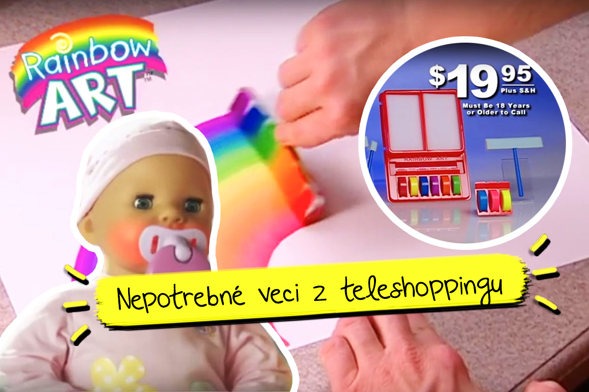 Populárne produkty z teleshoppingu, ktoré si určite túžil (ne)mať doma aj ty