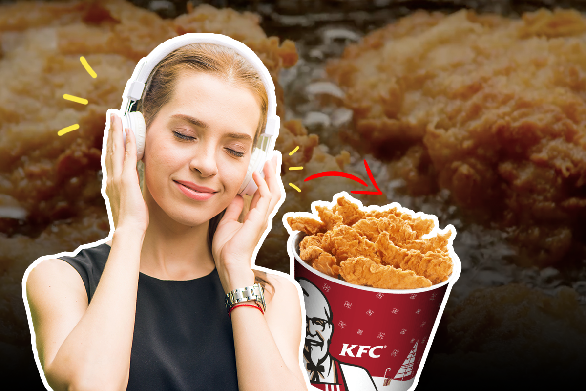 Prečo KFC chce, aby sme počúvali zvuk smaženia kuraťa?