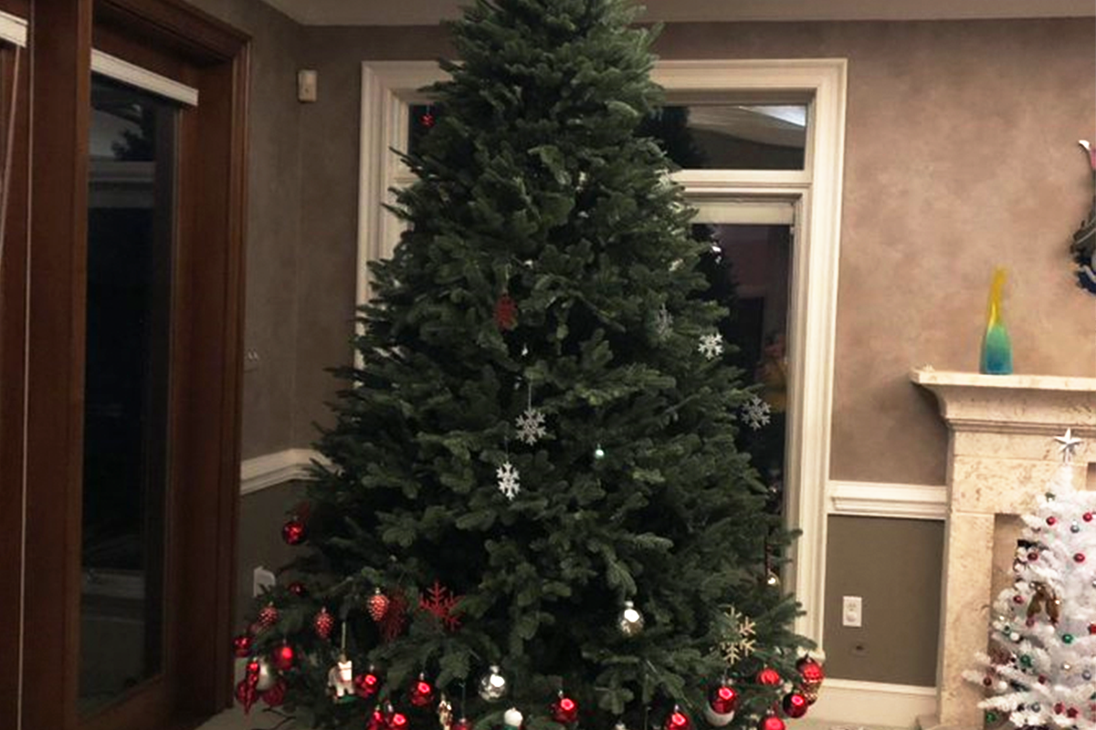 Batoľa sa pokúsilo ozdobiť vianočný stromček. Výsledok pobavil tisícky ľudí