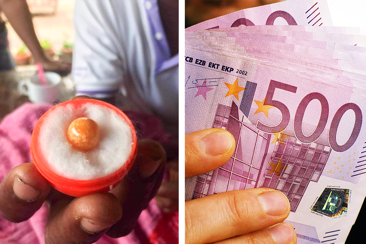 Chudobný rybár našiel vo svojom obede vzácnu oranžovú perlu v hodnote takmer 300-tisíc eur