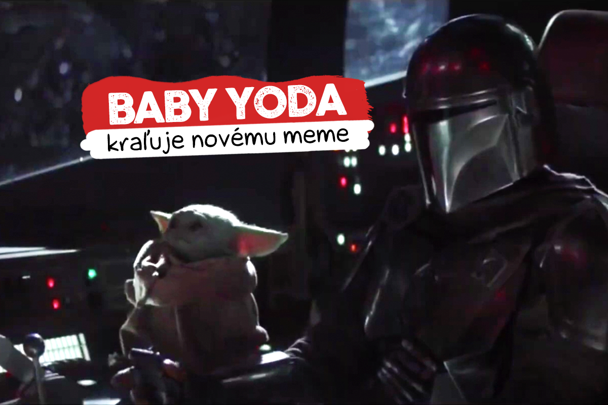 Malý rozkošný Yoda znova útočí na naše city v novom meme