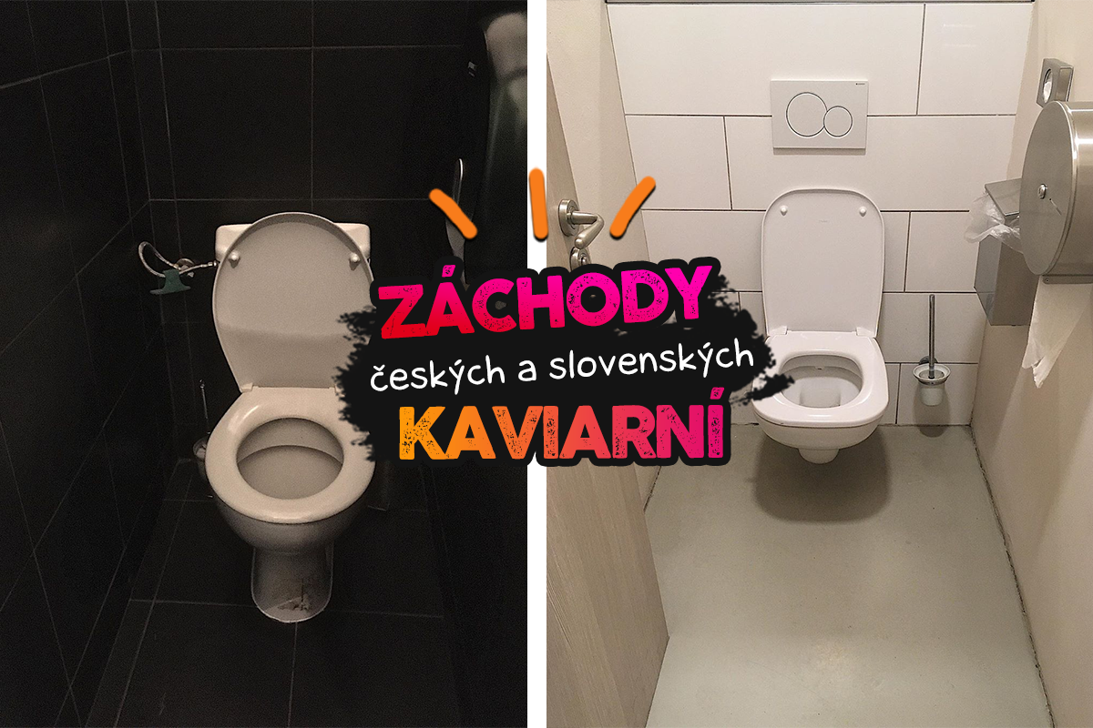 Instagramový profil zbiera fotky záchodov českých a slovenských kaviarní