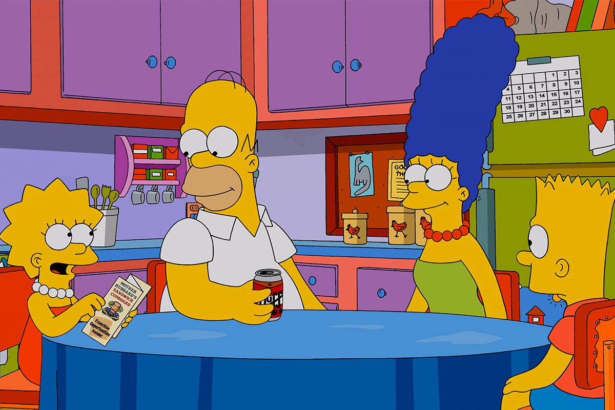 V dome rodinky Simpsonovcov sa nachádza miestnosť, ktorá sa objavila len v piatich epizódach
