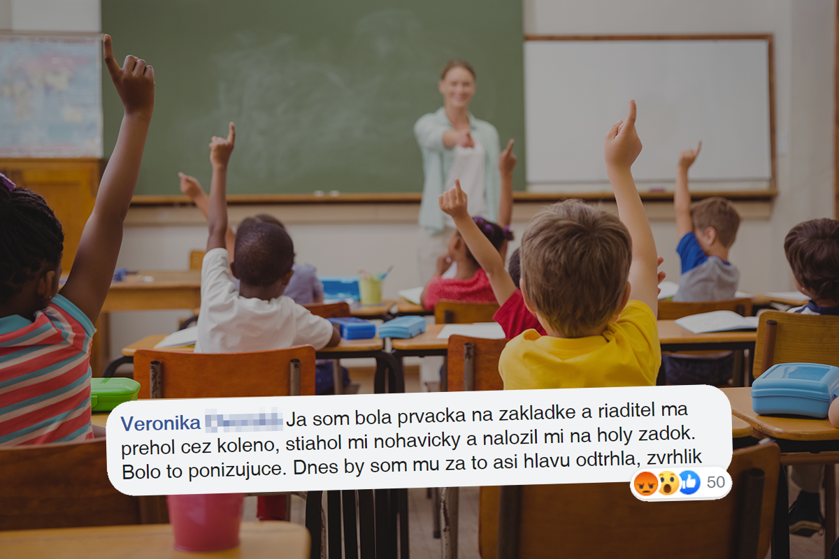 Slováci sa podelili o príhody s učiteľmi, ktorí by sa k deťom viac nemali približovať