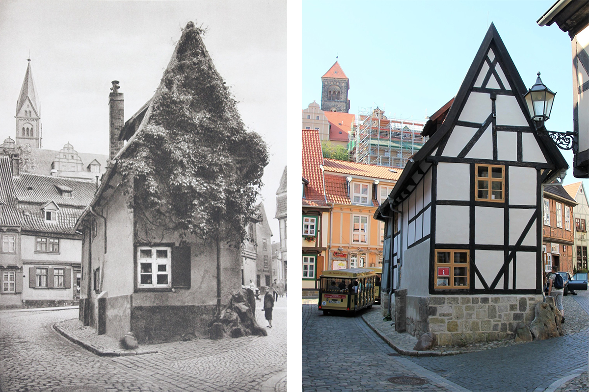 Fotograf vo svojej fascinujúcej tvorbe zachytáva, ako sa miesta v Európe zmenili za sto rokov