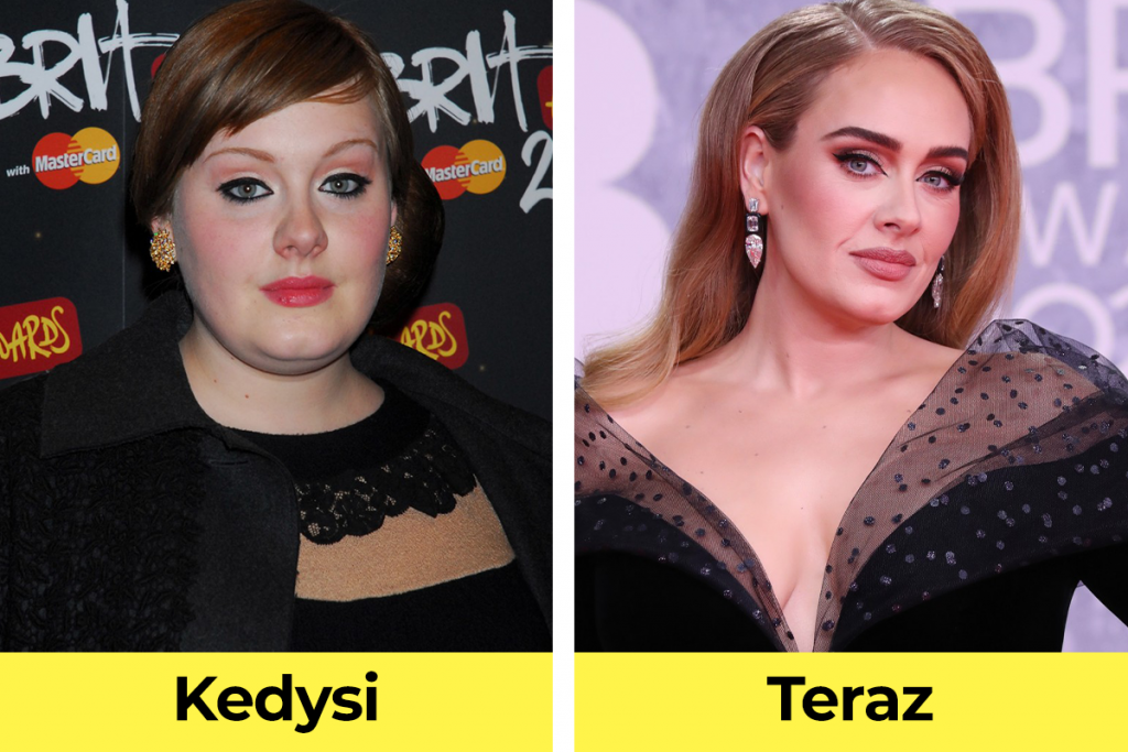 Adele na začiatku kariéry vs. teraz
