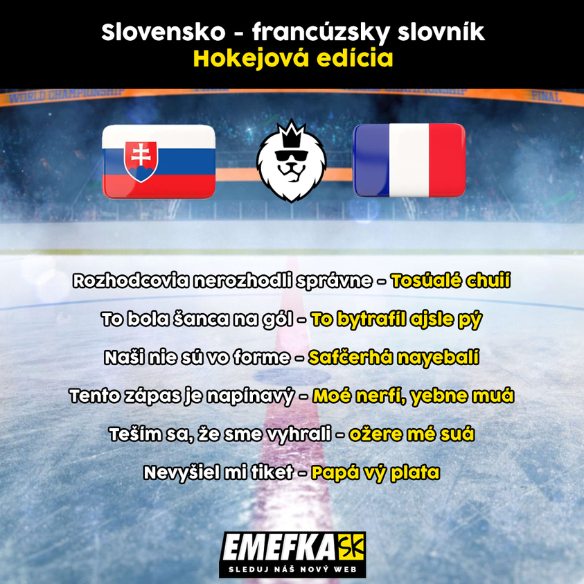 meme emefka memecko zabava memes hokej slovensko ms v hokeji