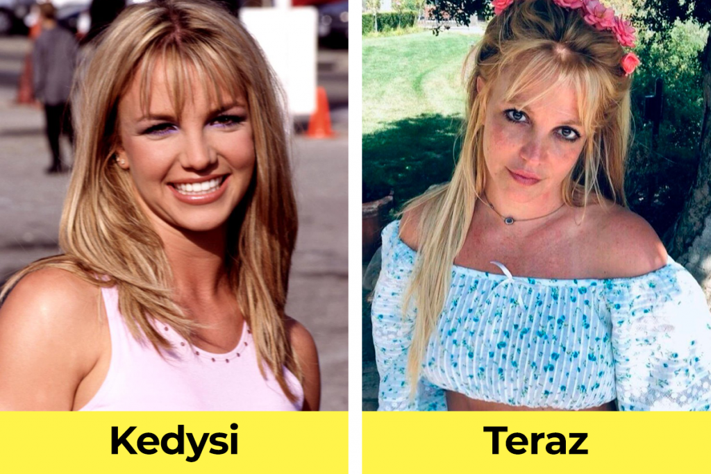 Britney Spears na začiatku kariéry vs. teraz