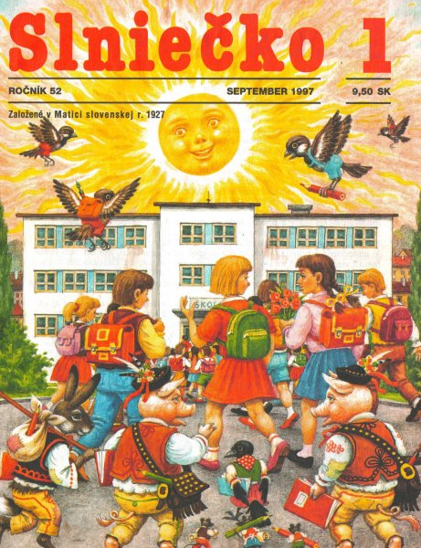 Obľúbené detské časopisy, Slniečko