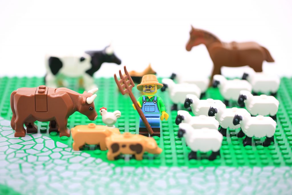 Lego farma ochrancovia zvierat