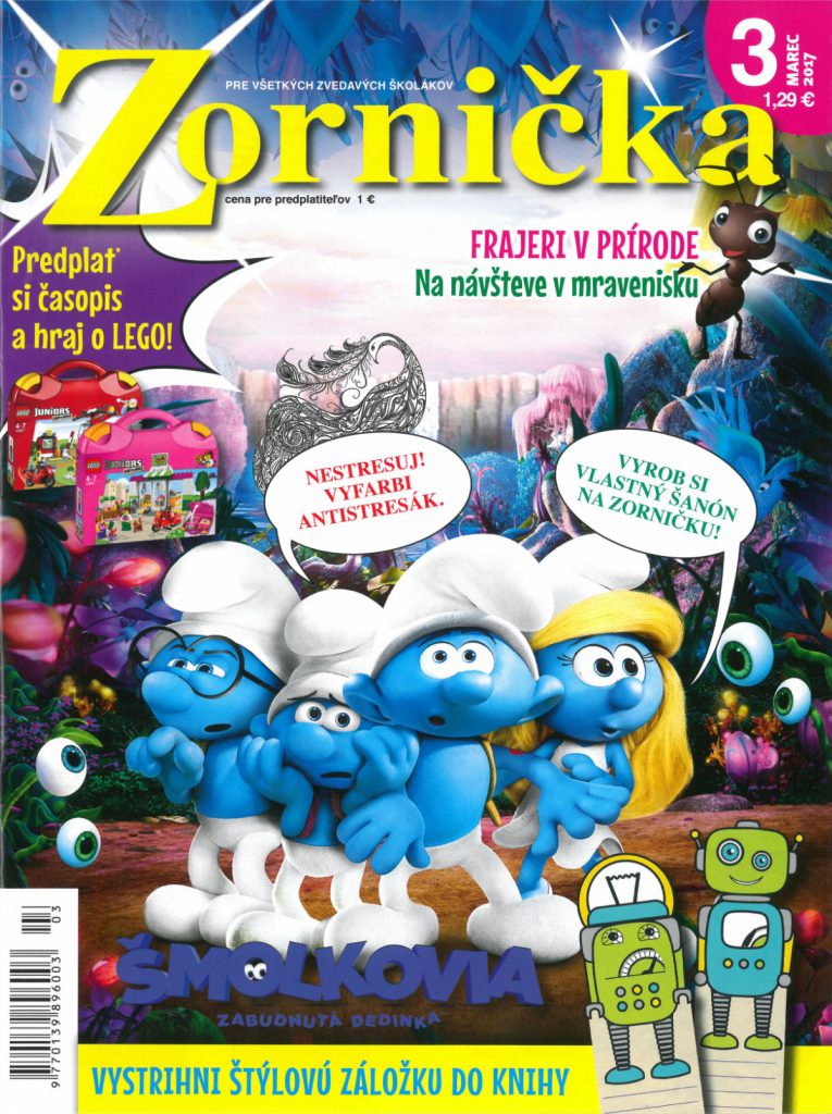 Obľúbené detské časopisy, Zornička