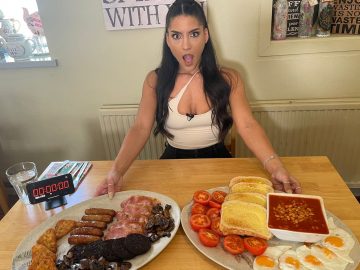 Mladá Britka pokorila najväčšiu raňajkovú výzvu, Leah Shutkever