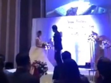 Ženích prehral na svadbe video, na ktorom ho nevesta podvádza z mužom svojej sestry