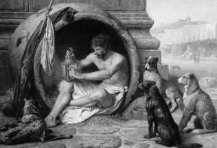 filozof, história, Diogenes zo Sinopé, fakty a zaujímavosti, asketizmus, jednoduchý život, skromnosť, provokatér