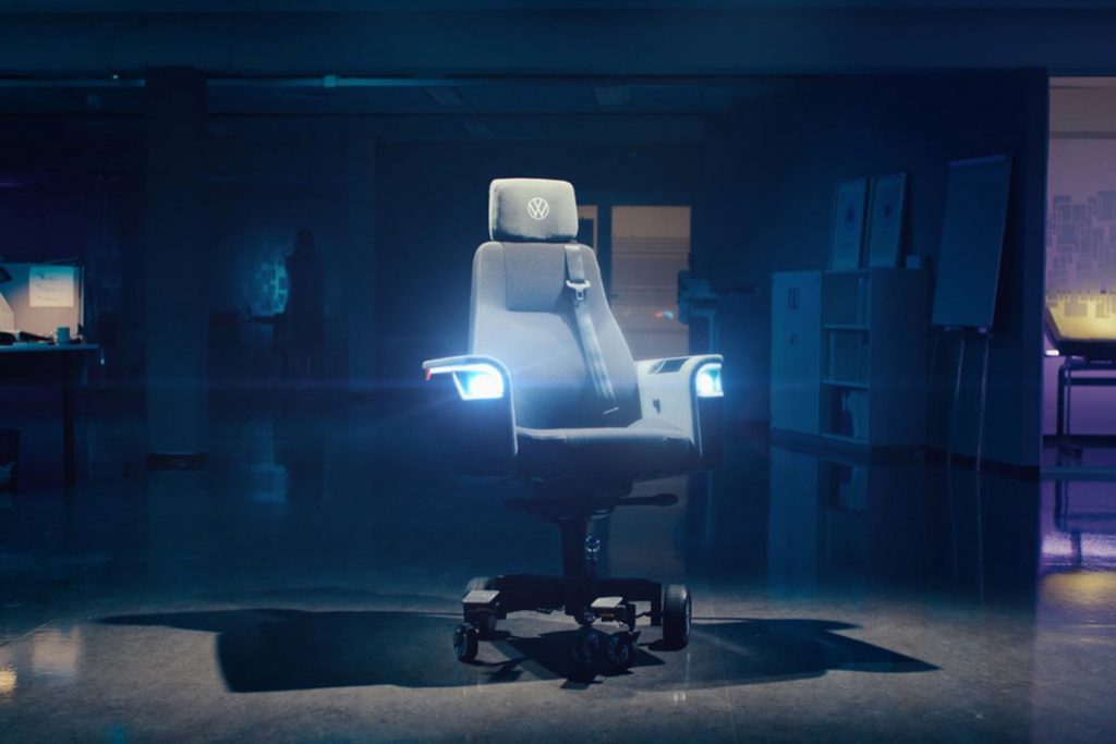 Volkswagen, motorová stolička, inovácie, technológie, elektromotor
