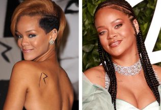 celebrity, známe osobnosti, účes, krátke vlasy, Rihanna