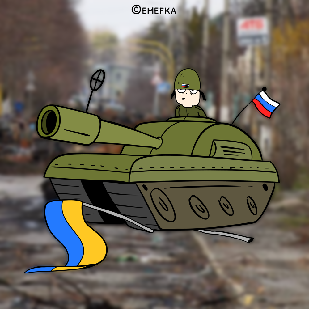 Udalosti z roku 2022, ilustrácie, vojna na Ukrajine, ruská invázia na Ukrajinu, Vladimir Putin