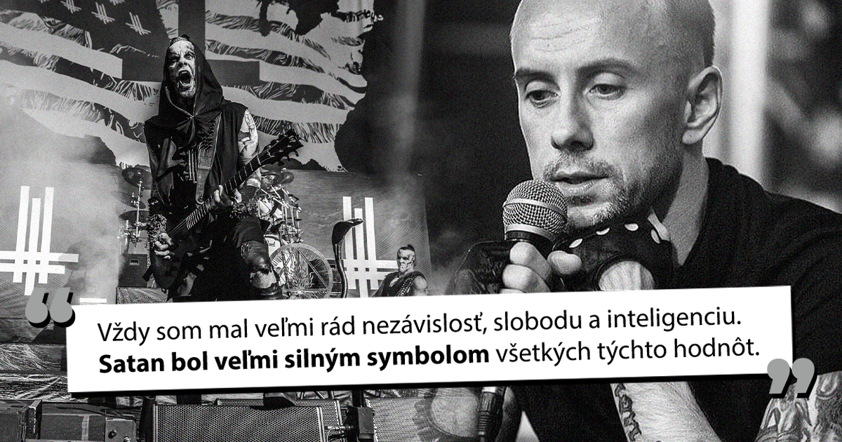 Prawie umarł, wierzy w satanizm i podarł Biblię na koncercie.  Historia kontrowersyjnego Polaka