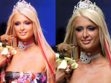 Paris Hilton, celebrity, Instagram verzus realita, celebrity bez mejkapu, filter, photoshop