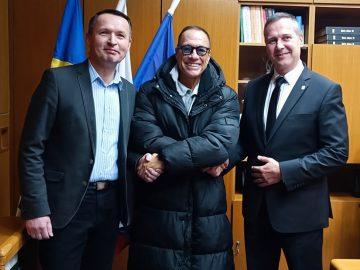 Jean Claude van Damme, Michalovce, slávny herec na Slovensku