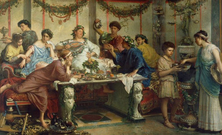 Vianoce, história Vianoc, staroveký Rím, Rimania, Saturnálie, zimný slnovrat