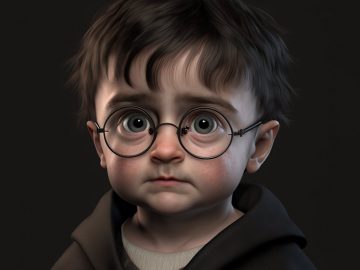 Ben Mornin, umelá inteliegencia, filmové a seriálové postavy ako deti, Harry Potter, Wednesday,