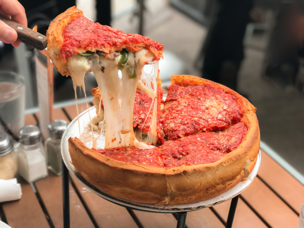 jedlo, Amerika, USA, americké jedlá, ktoré ľudia neznášajú, chicago pizza