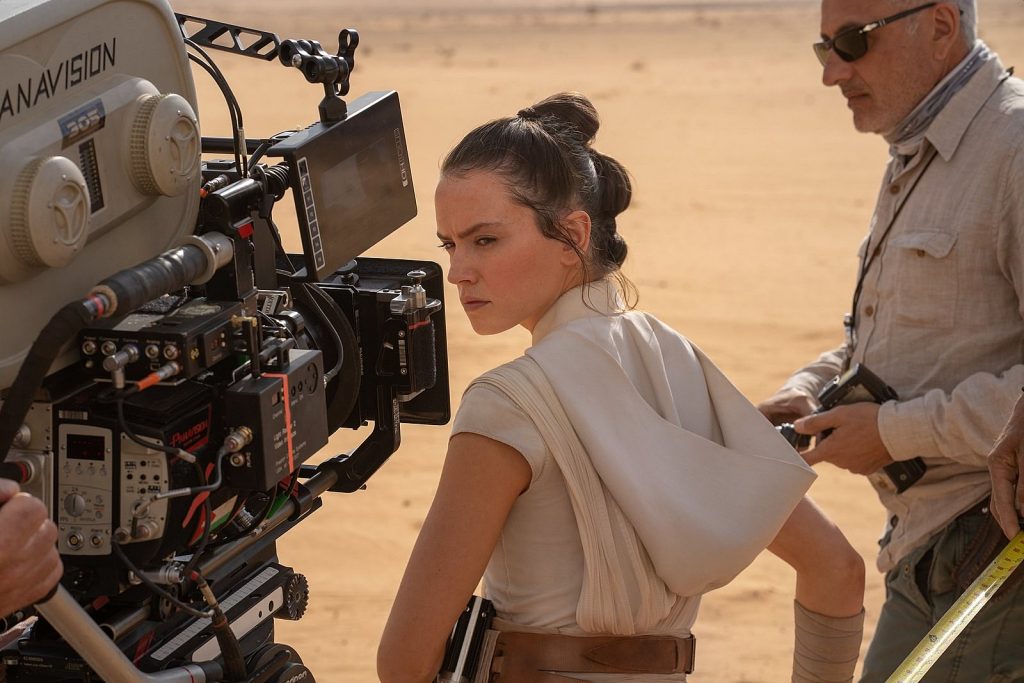 natáčanie známych filmov, behind the scenes, star wars vzostup skywalkera