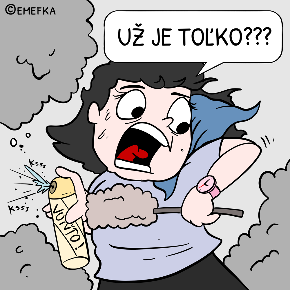 vtipné ilustrácie, keď si uvedomíš, že sa meníš na svoju mamu