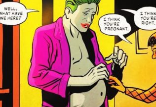 Joker, tehotenstvo, komiks, DC