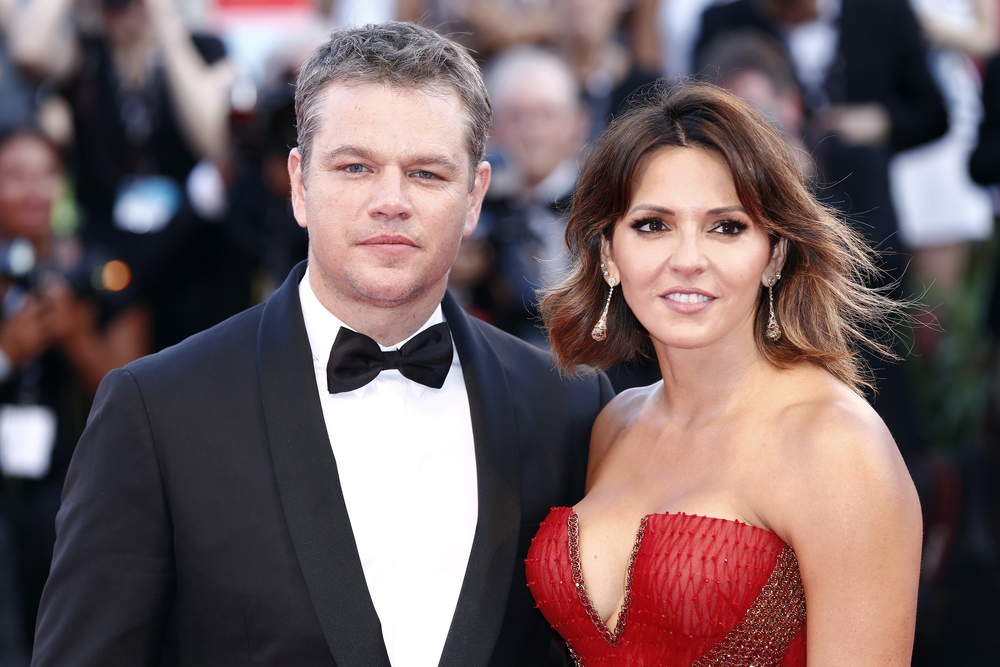 Matt Damon,  Luciana Barroso, herec, manželstvo