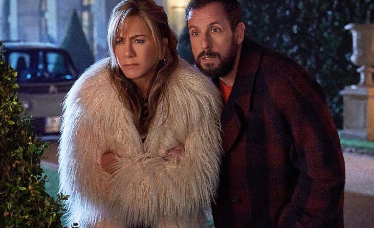 filmové novinky za marec, streamovacie platformy, Murder Mistery 2, Jennifer Aniston, Adam Sandler