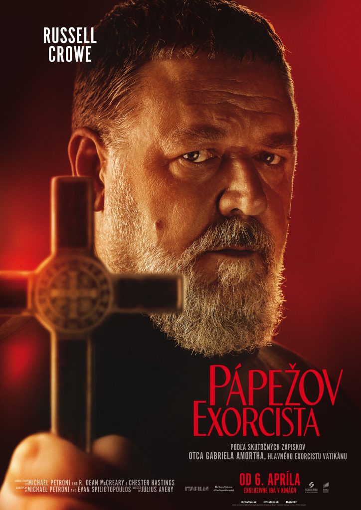 Pápežov exorcista, horor, film, novinka, kino, Russell Crowe