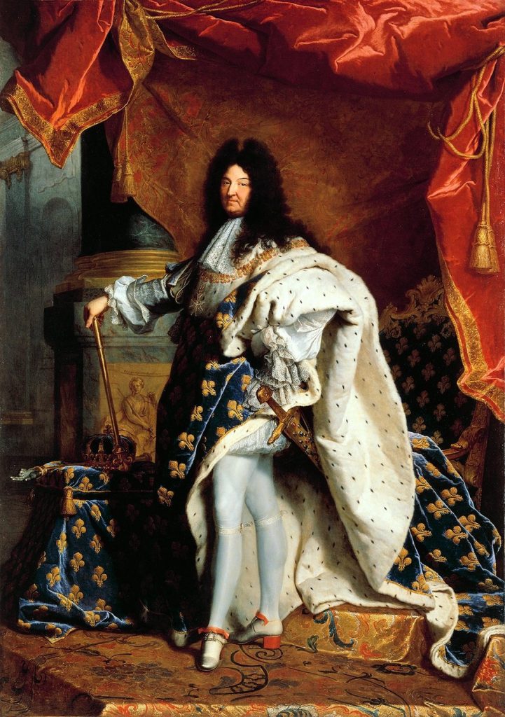 Versailles, šľachta, hygienické návyky, história, Kráľ Slnko