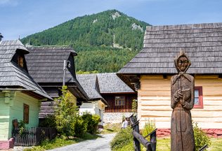 Slovensko, pamiatky UNESCO, Vlkolínec