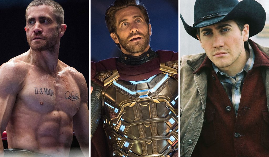 film, herec, transformácia, Jake Gyllenhaal, Southpaw (2015), Spider-Man: Ďaleko od domova (2019), Skrotená hora (2005)