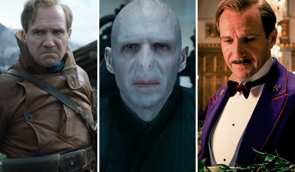 film, herec, transformácia, Ralph Fiennes, The King's Man: Prvá misia (2021), séria Harry Potter, Grandhotel Budapešť (2014)
