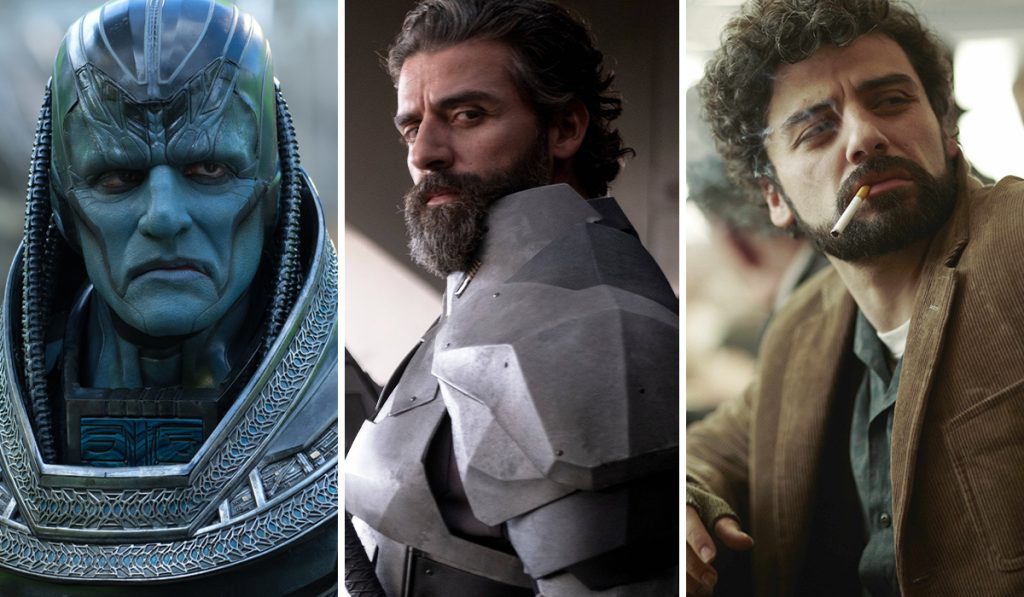 film, herec, transformácia, Oscar Isaac, X-Men: Apokalypsa (2016), Duna (2021), Inside Llewyn Davis (2013)