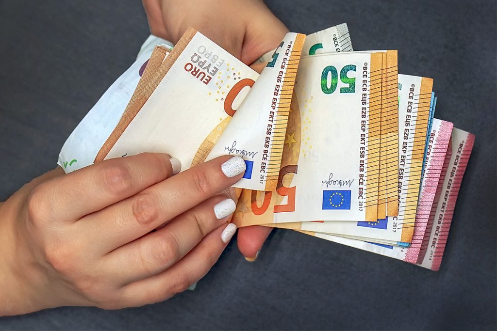 Slováci, peniaze, euro