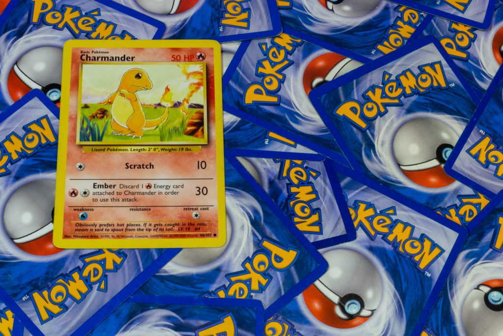 Pokémon Trading Card Game, vzácna karta, zberateľstvo, hodnota